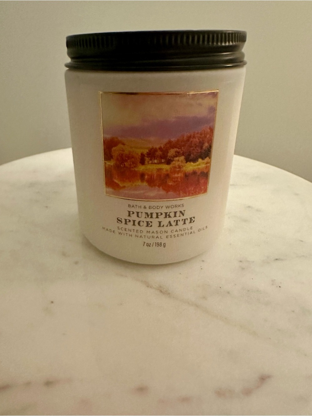 Bath & Body Works Pumpkin Spice Latte Single Wick Candle LIMITED EDITION NEW